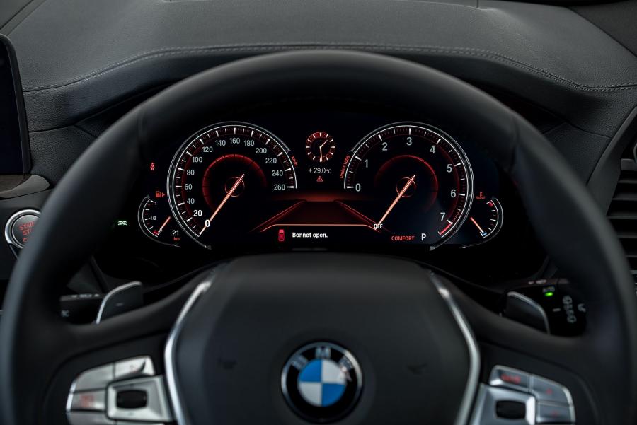 Панель приборов BMW X3 xDrive30i Luxury Line (G01) 2018 года  (MY) (фото 20 из 23)